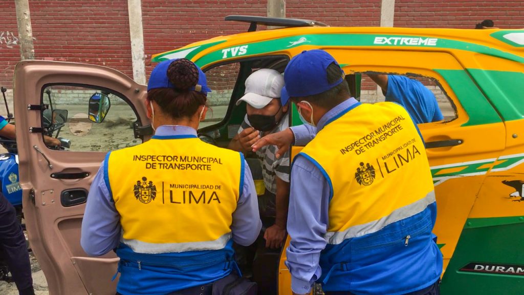 Cercado: MML multó a más de 800 mototaxistas informales durante primer bimestre del año